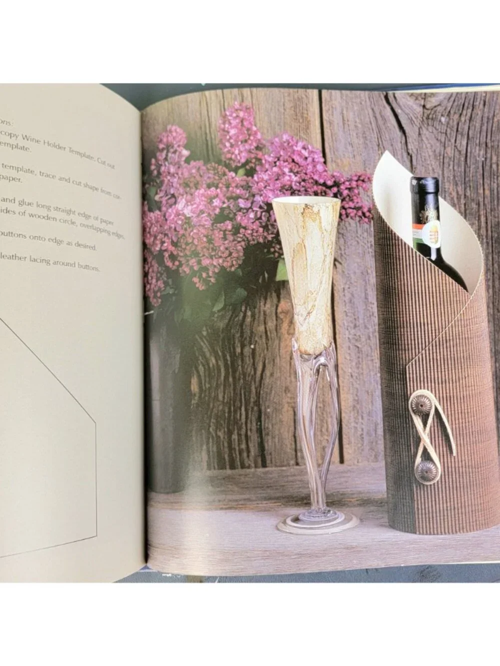 Vintage 2001 The New Paper Style Hardcover Book Craft How To Making Gift Wrap